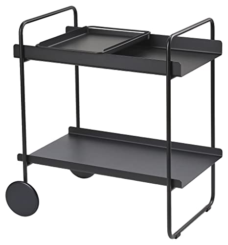 Zone Denmark A-Collection Barwagen Schwarz 60,6x40,5x66,4 cm