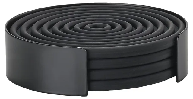 Zone Denmark Rocks Untersetzer 4er Set Silikon Schwarz