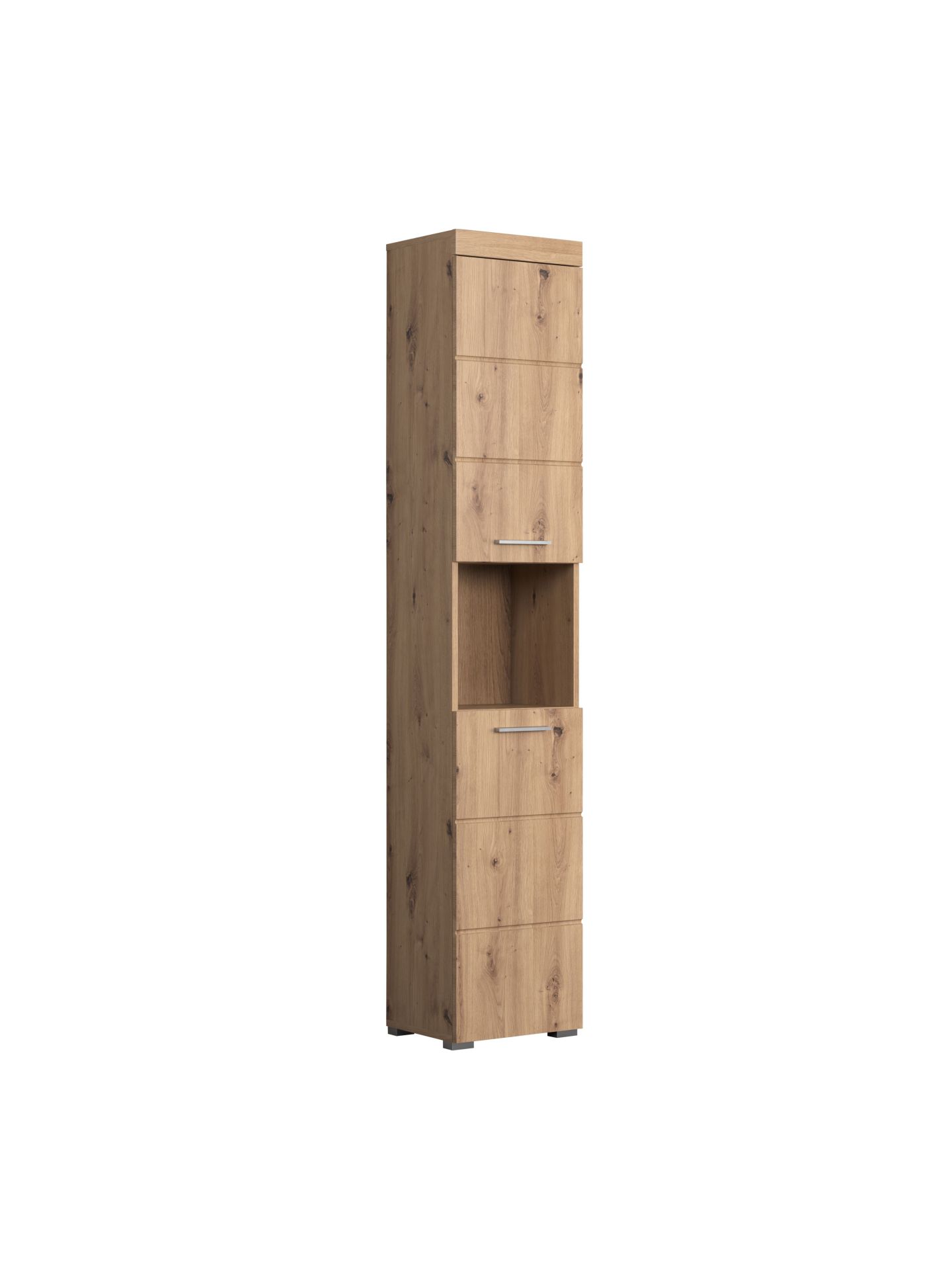 trendteam Amanda Hochschrank Asteiche Badezimmerschrank