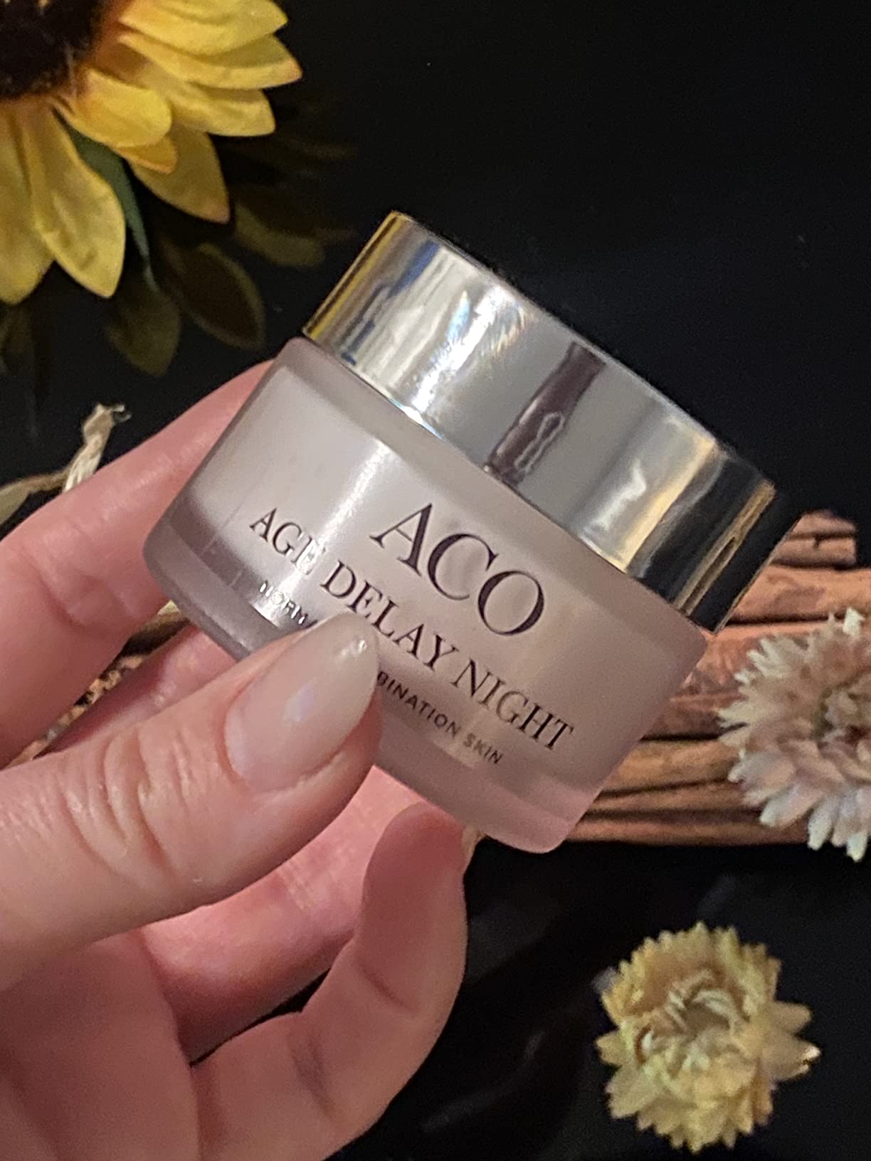 ACO Age Delay Night Cream Nachtcreme 50 ml normale Haut