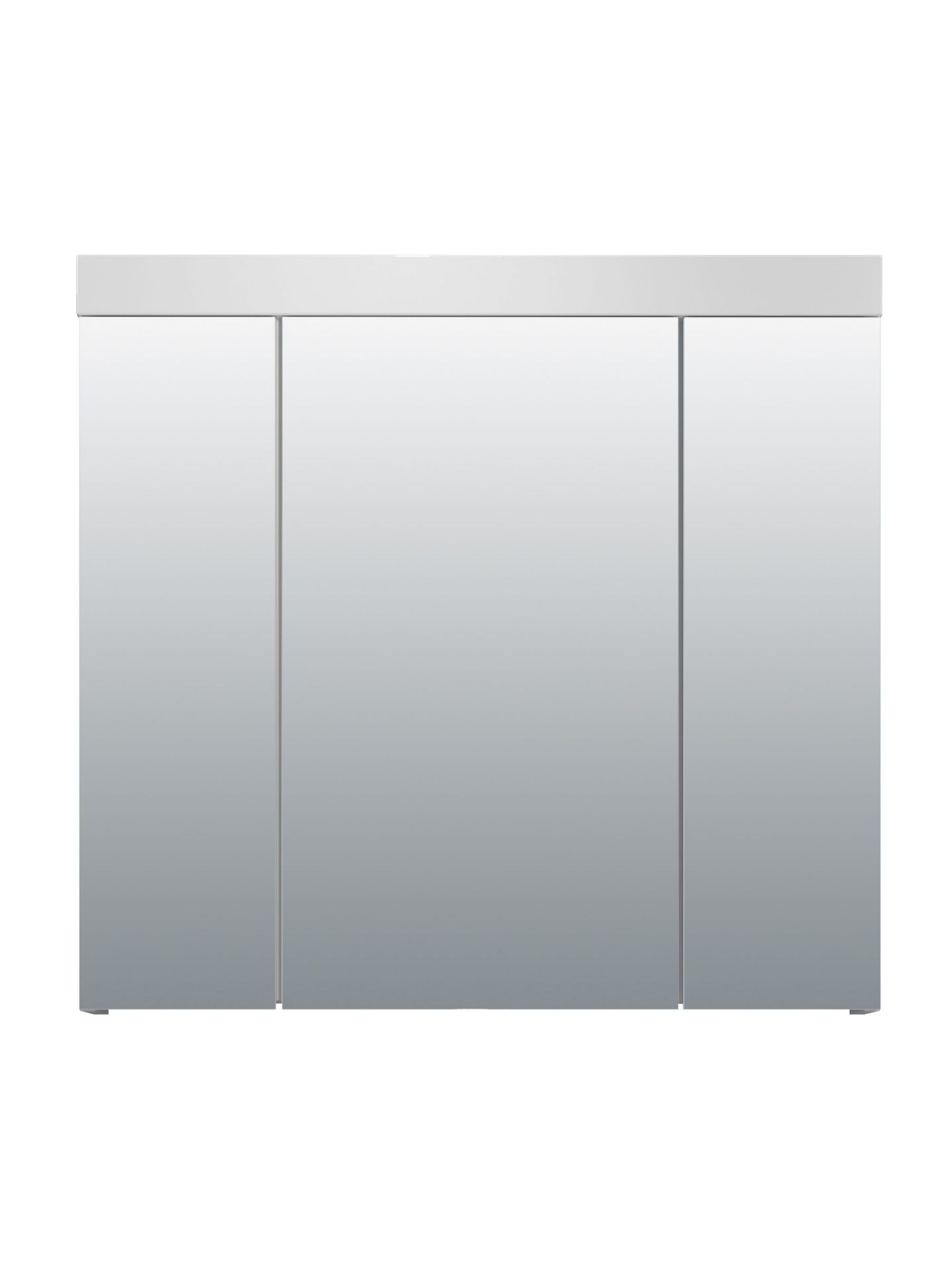 trendteam Devon Spiegelschrank Weiß HG TZ