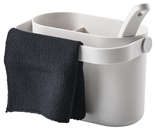 Zone Denmark Circular Spülset Warm Grey mit Bürste Organizer