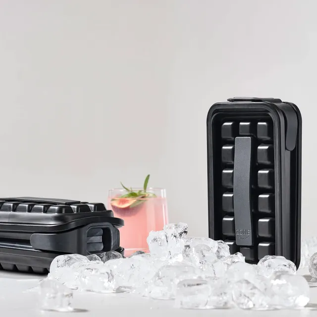 Zone Denmark Rocks Eismaker Schwarz Eiswürfelbox
