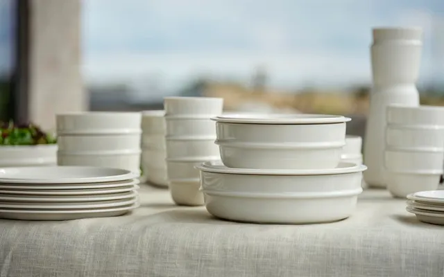 Zone Denmark Eau Tasse 19 cl Offwhite Porzellan