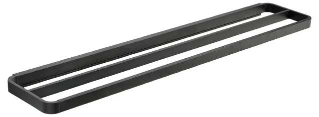 Zone Denmark Rim Handtuchhalter Doppel 70 cm Schwarz