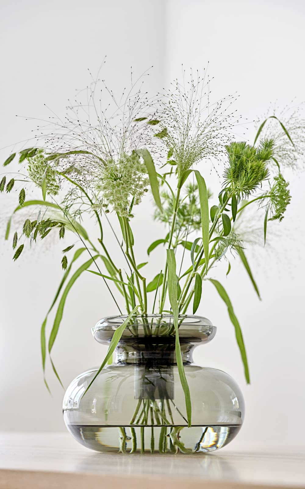 Zone Denmark Inu Vase Moosgrün 25 cm Mundgeblasen 2-tlg.