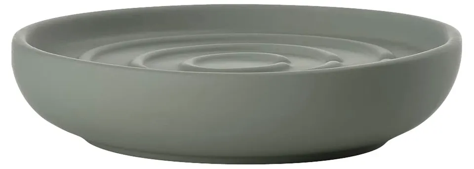 Zone Denmark Nova Seifenschale Olive Green Porzellan 11 cm