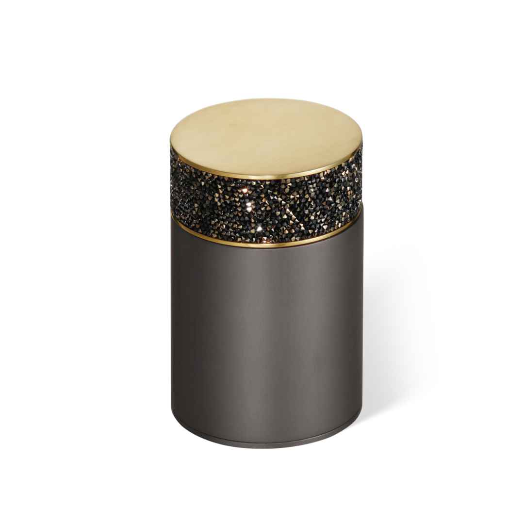 Decor Walther Rocks BMD 1 Dose Gold matt 24 Karat Swarovski