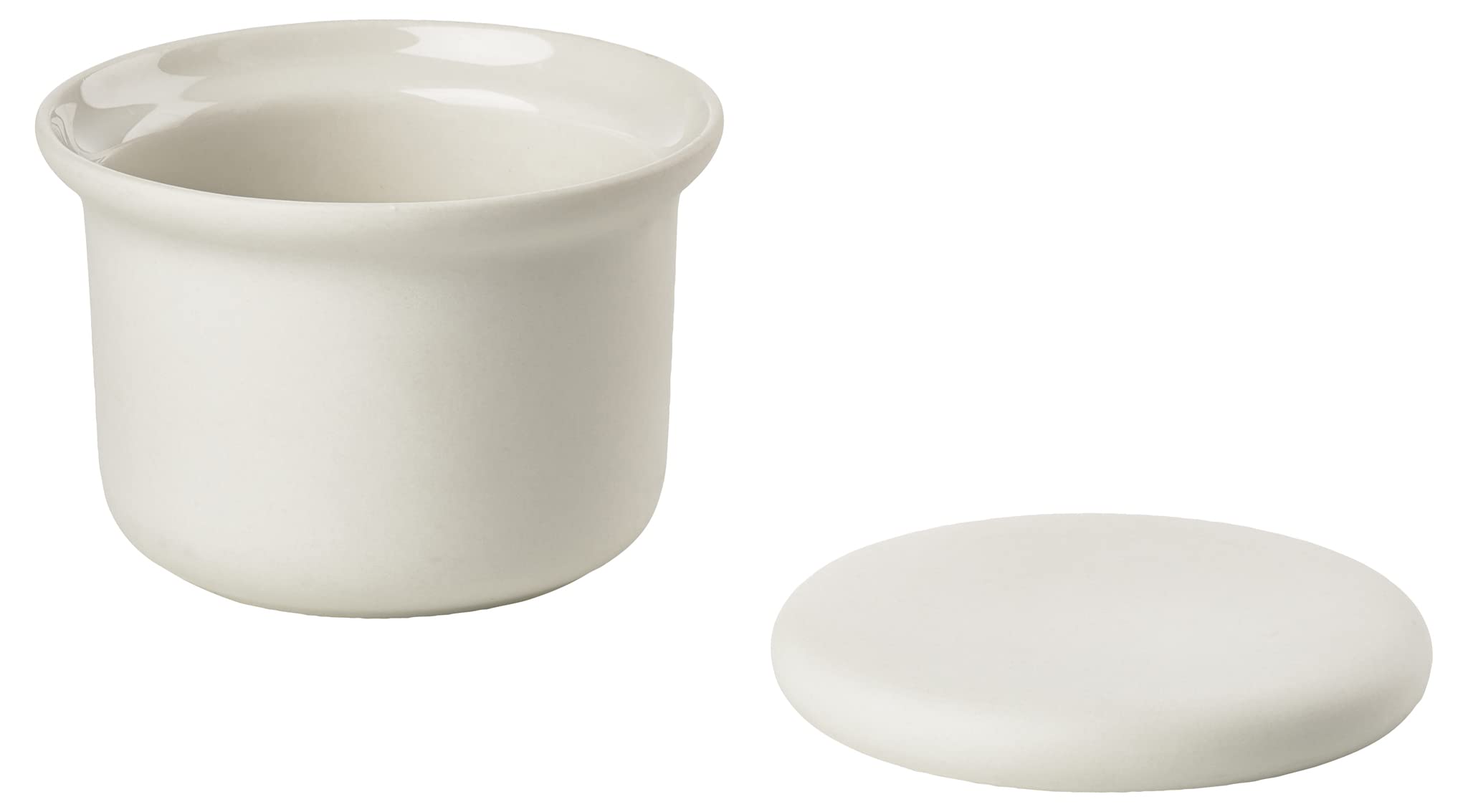 Zone Denmark Inu Keramikdose mit Deckel Weiß 9 cm