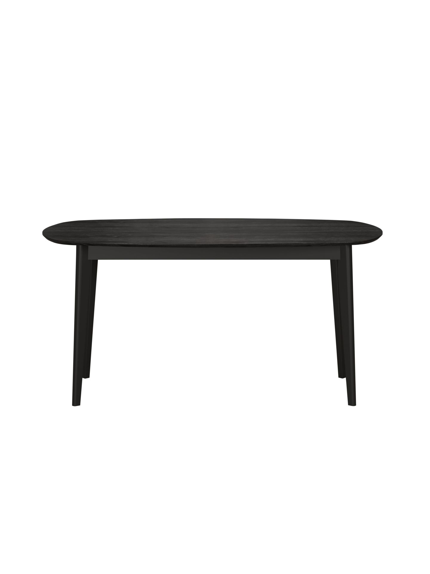 trendteam Ronin Esstisch Esche Schwarz Massivholz