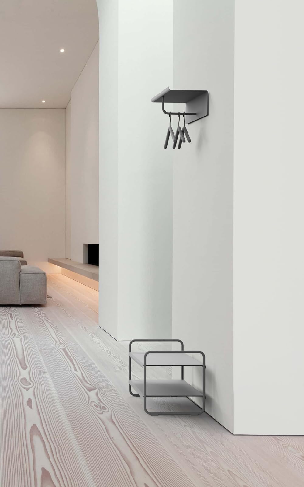 Zone Denmark A-Collection A-Coat Hutablage 80cm Soft Grey