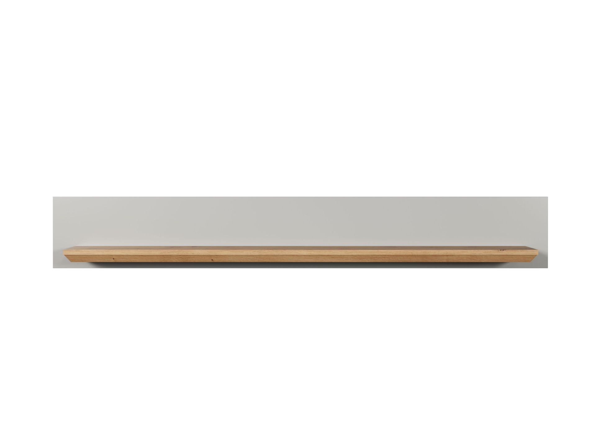trendteam Landside Wandboard lichtgrau Wandregal Eiche