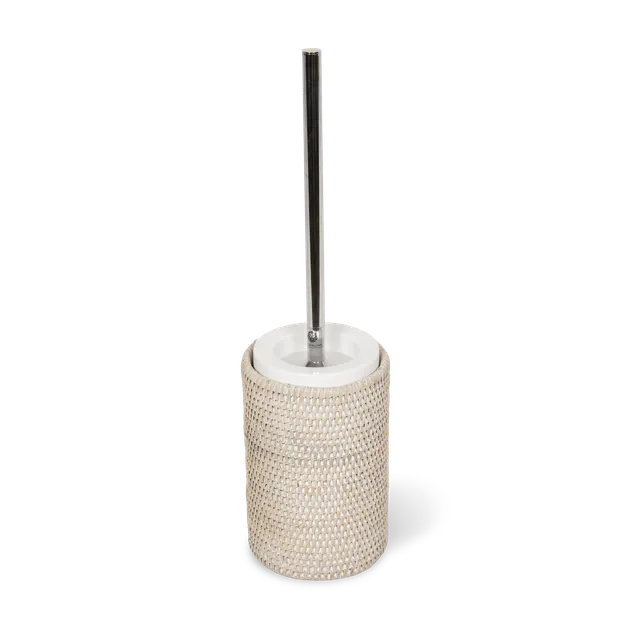 Decor Walther Basket SBG WC-Bürstengarnitur Rattan Hell