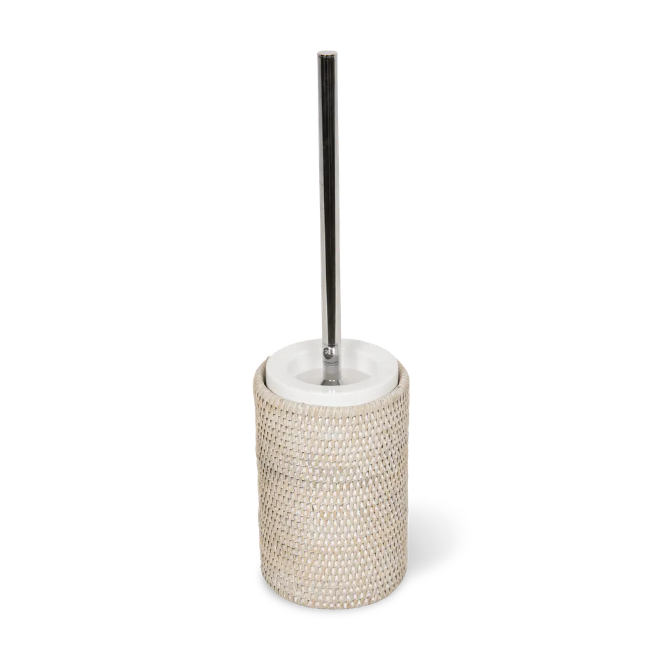 Decor Walther Basket SBG WC-Bürstengarnitur Rattan Hell