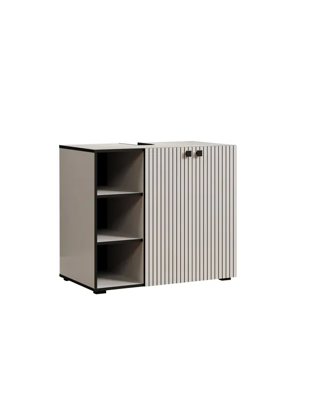 trendteam PureBliss Waschbeckenunterschrank Cashmere
