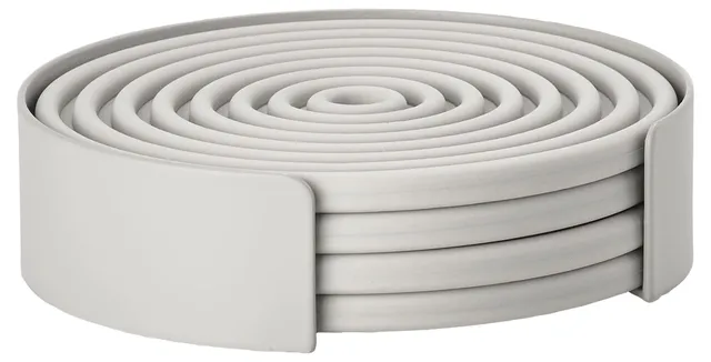 Zone Denmark Rocks Untersetzer 4er Set Silikon Warm Grey