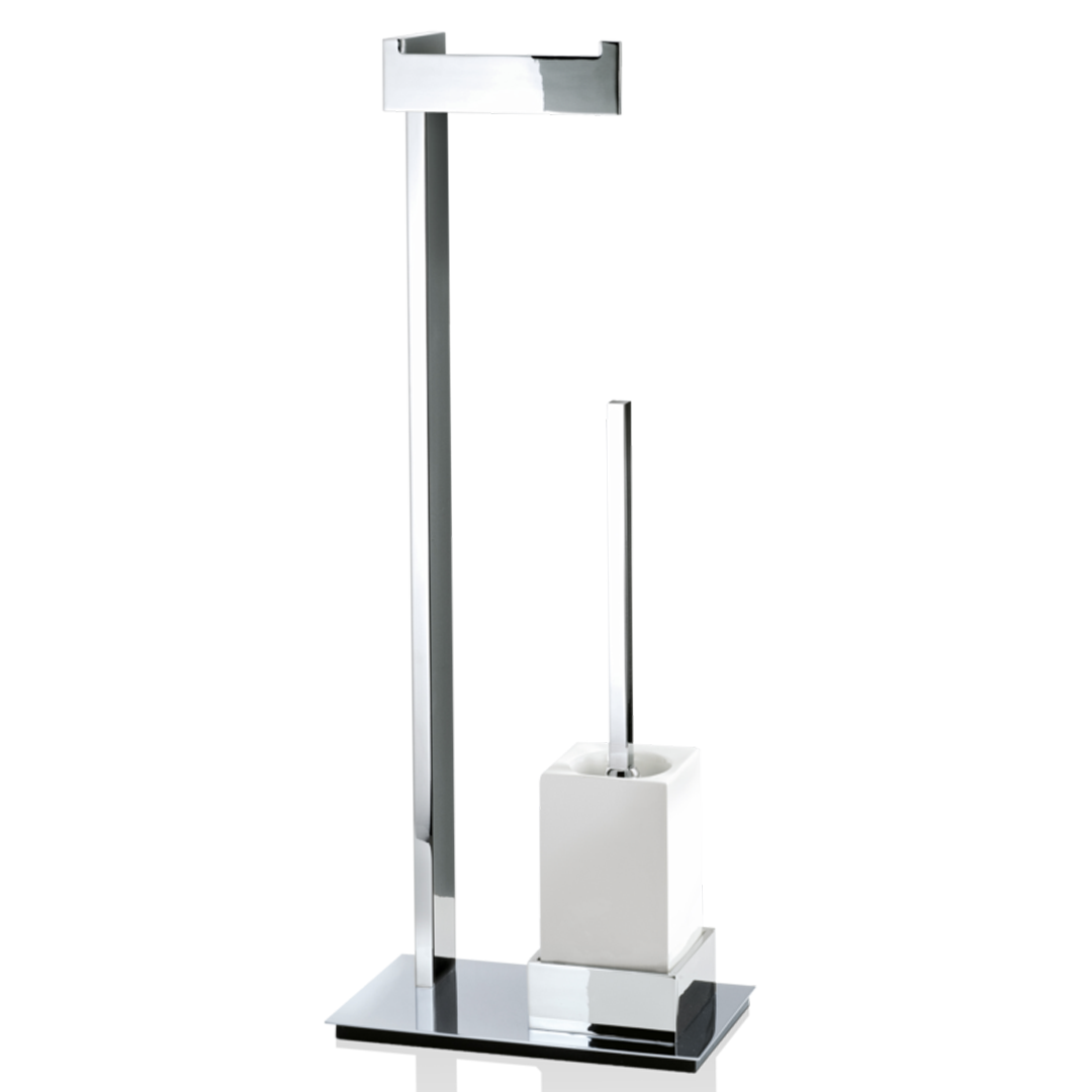Decor Walther Brick BK SBK Toilettenbürste Chrom Weiß