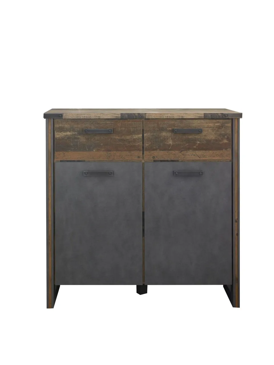 trendteam Prime Kommode 2TR 2SK Old Wood Matera