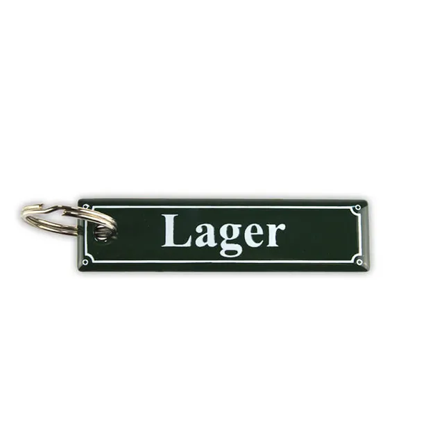 Münder Email Schlüsselanhänger Email-Schlüsselanhänger Lager 8x2 cm