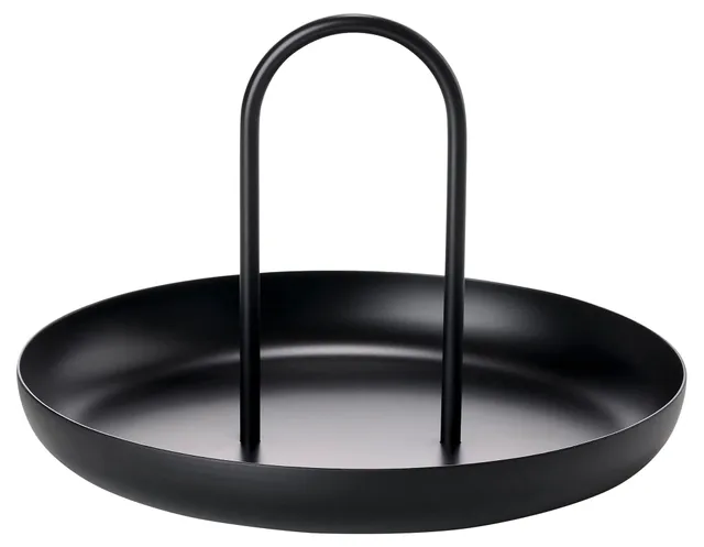 Zone Denmark Singles Serviertablett 20 cm Schwarz Metall