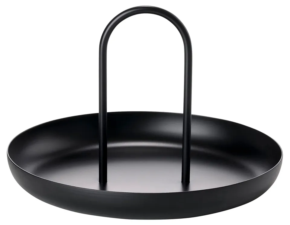 Zone Denmark Singles Serviertablett 20 cm Schwarz Metall