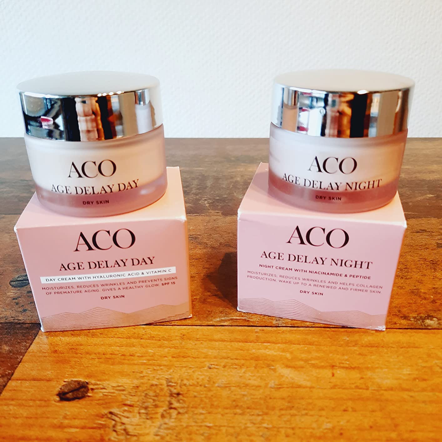 ACO Age Delay+ Day Cream Tagescreme 50 ml trockene Haut