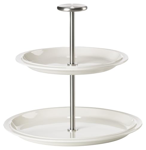 Zone Denmark Eau Etagere Porzellan 2-etagig Offwhite Ø 20 cm