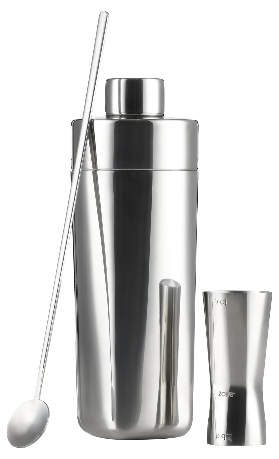 Zone Denmark Rocks Barset 3-teilig Edelstahl Shaker