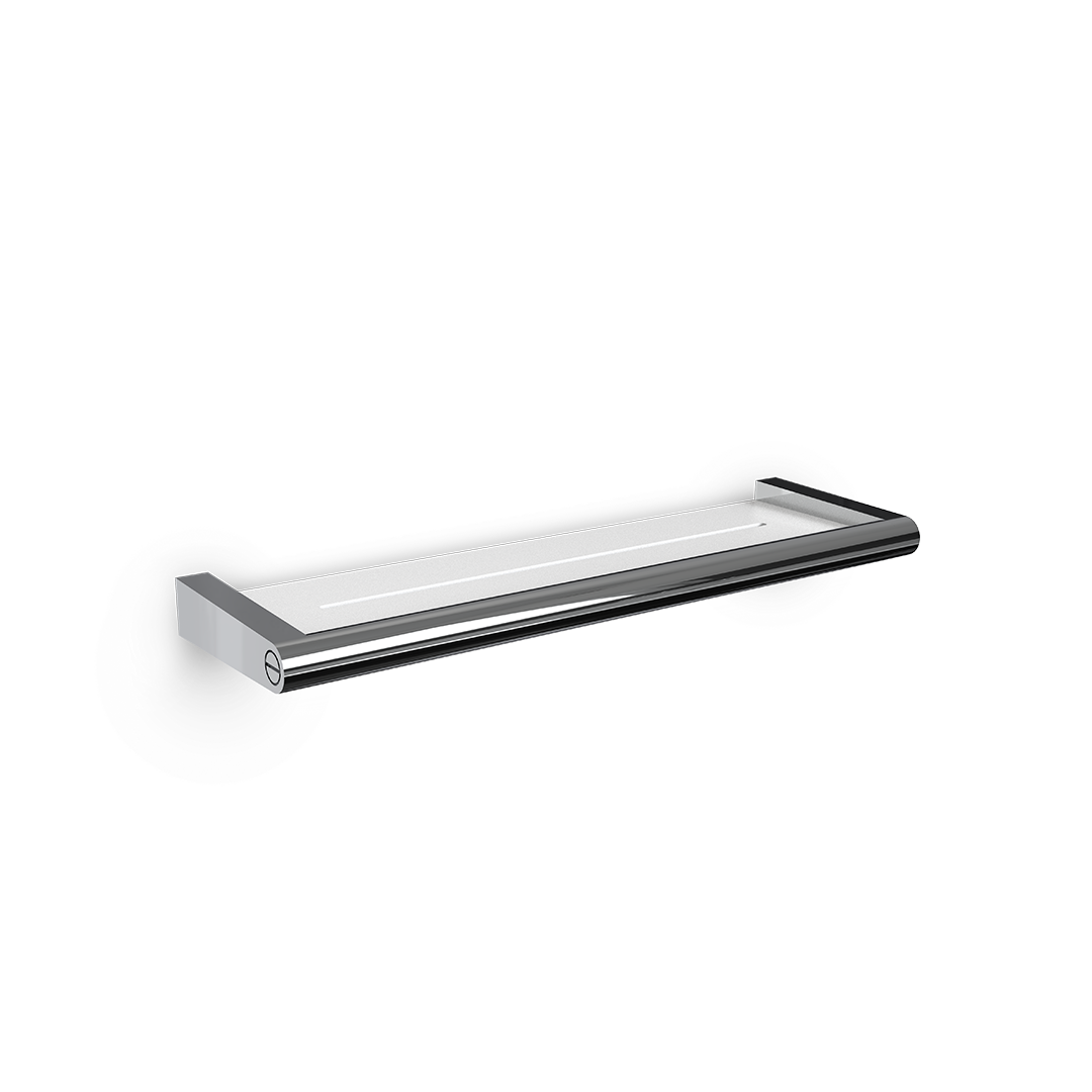 Decor Walther Soho DA Duschablage Chrom Weiß Wandmontage