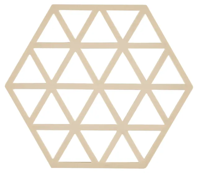 Zone Denmark Triangles Topfuntersetzer Silikon Birke 16x14