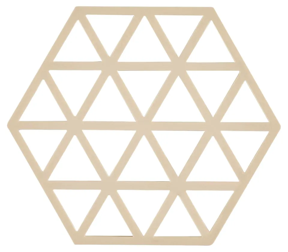 Zone Denmark Triangles Topfuntersetzer Silikon Birke 16x14