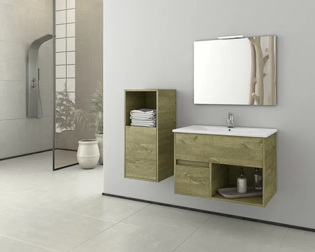 DROP Martinidis SORRENTO 75 Waschtischunterschrank Natur 75 cm