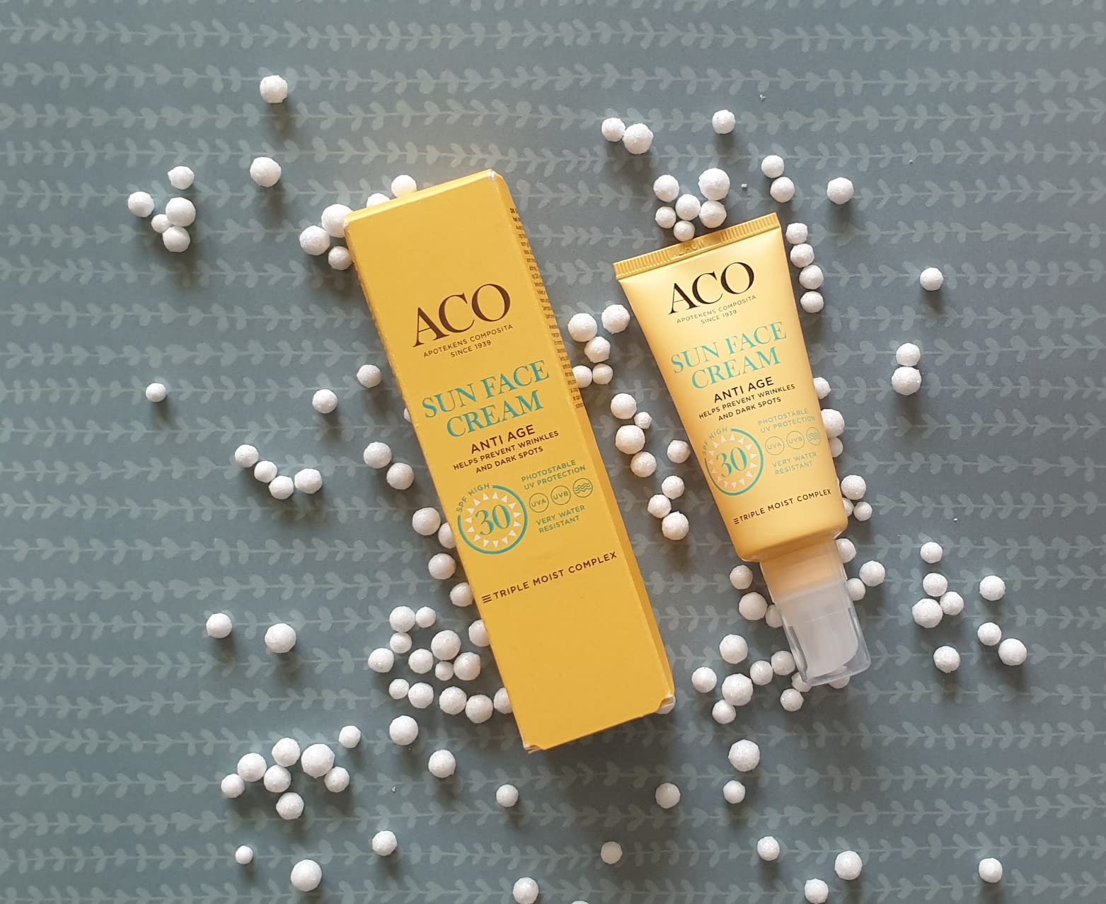 ACO Sun Face Cream Anti Age Sonnencreme LSF 30 40 ml matt