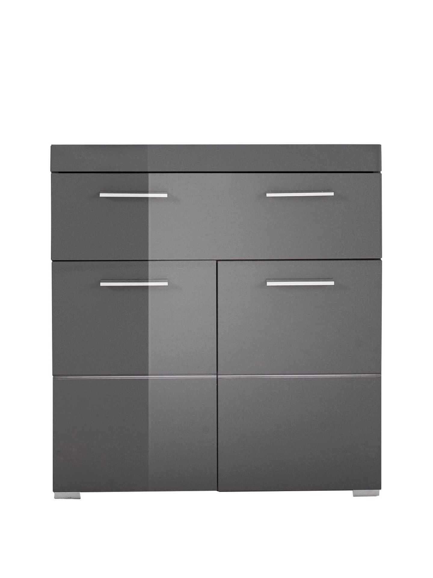 trendteam Amanda Standschrank Breit Grau Agave
