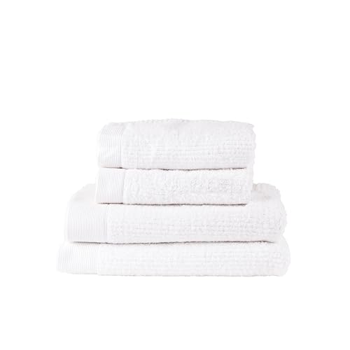 Zone Denmark Classic Handtuch Set Weiß Baumwolle