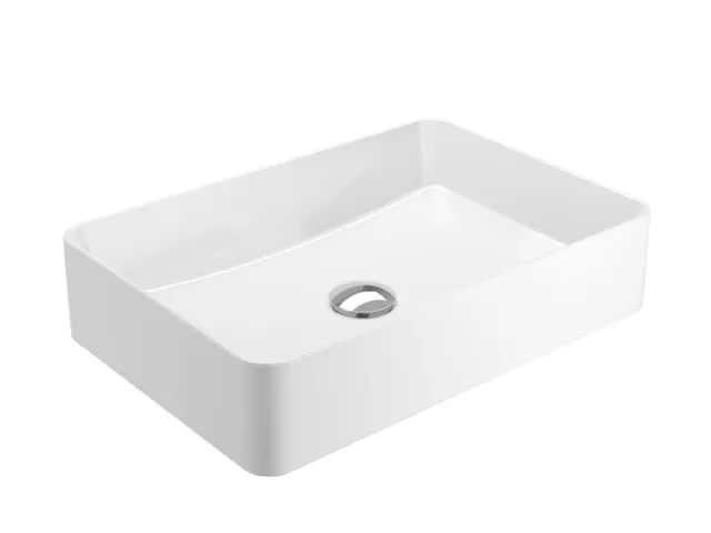Treos Serie 800 Aufsatzbecken Keramik 510x350 weiß