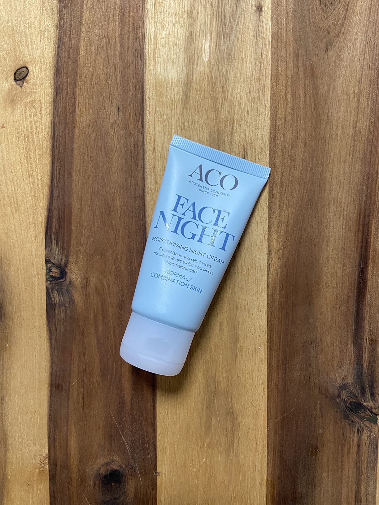 ACO Everyday Heroes Moisturising Night Cream 50 ml parfümfrei