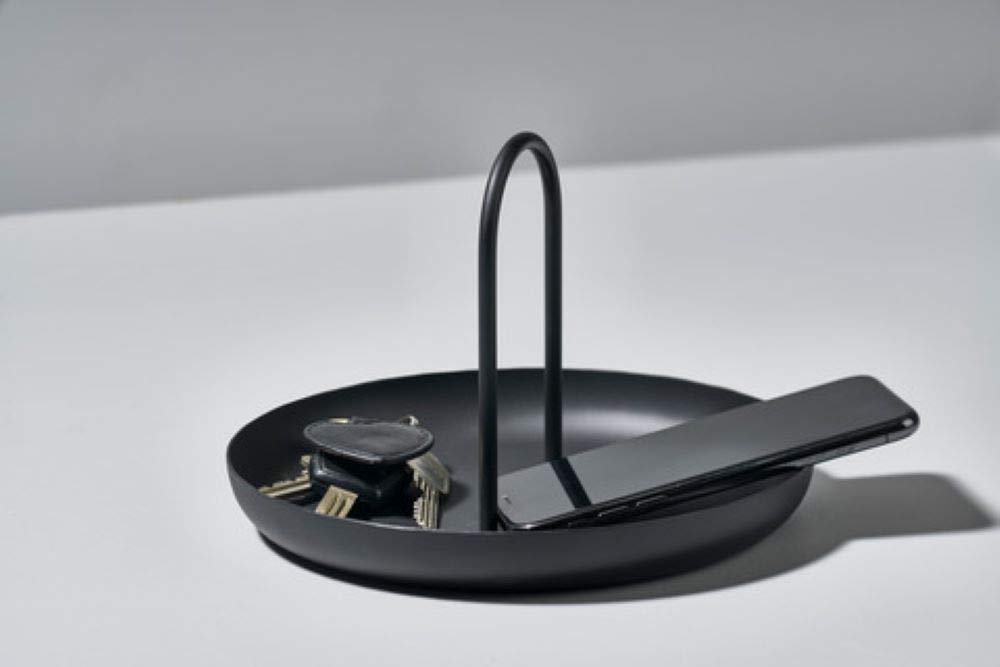 Zone Denmark Singles Serviertablett 20 cm Schwarz Metall