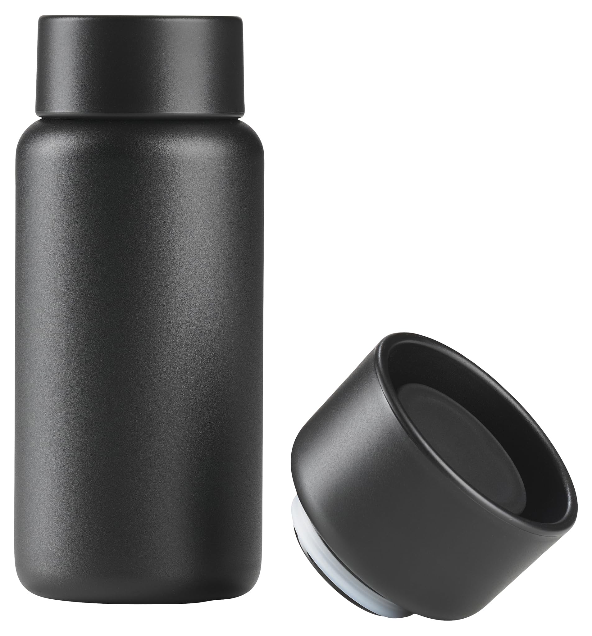 Zone Denmark Singles Thermobecher 400 ml Black Edelstahl