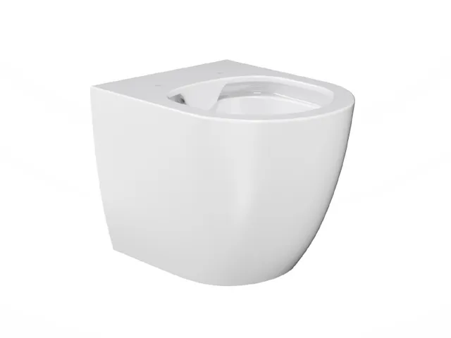 Treos Serie 810 WC spülrandlos kurz 45 cm wandhängend weiß