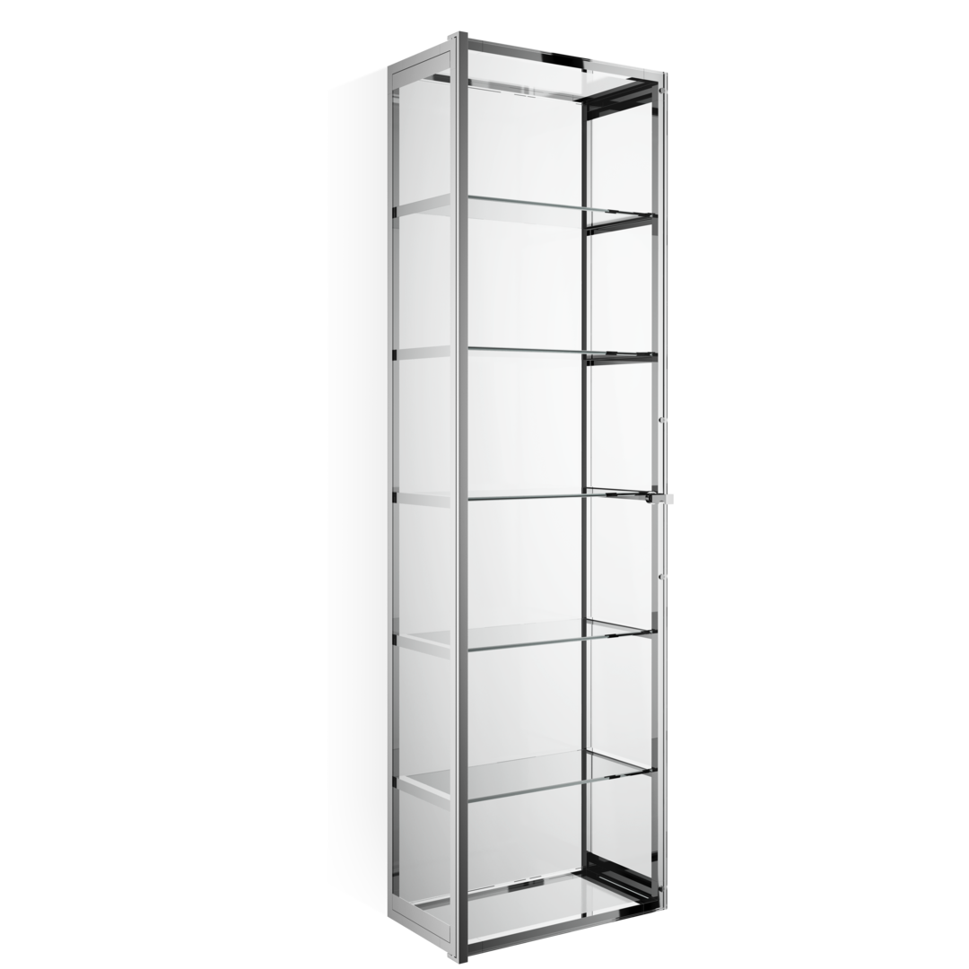 Decor Walther Classic S 4 Glasschrank Wand Chrom 120 cm