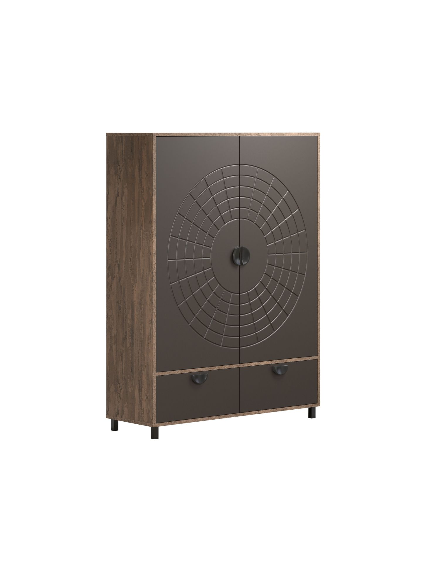 trendteam Fusion Highboard Rostoptik perlbronze