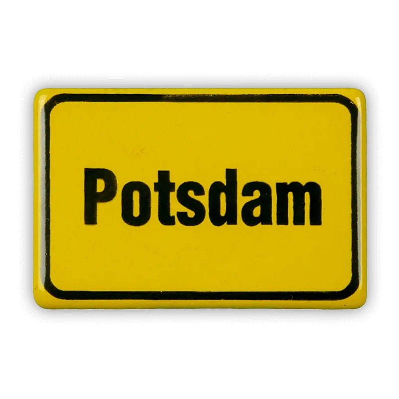 Münder Email Magnet-Shop Potsdam Magnet 6x4 cm emailliert