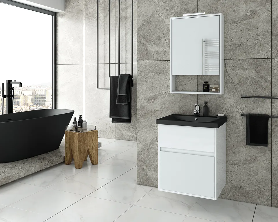 DROP Martinidis Instinct 55 Waschtisch Weiß BL