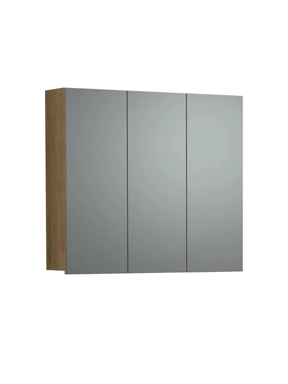 trendteam PureBliss Spiegelschrank Evoke Eiche Badschrank Spiegelglas