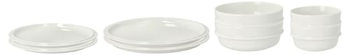 Zone Denmark Eau Geschirrset 8-tlg Offwhite Porzellan