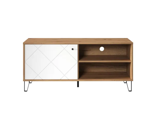 trendteam Touch TV-Unterteil Lowboard Artisan Eiche weiß