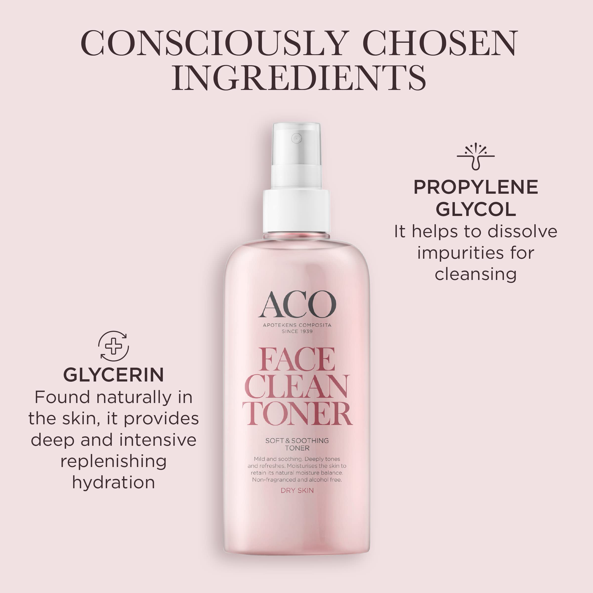 ACO Everyday Heroes Toner Gesichtswasser 200 ml Parfümfrei
