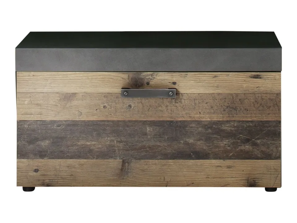 trendteam Indy GD-Sitzbank graphitgrau Old Wood