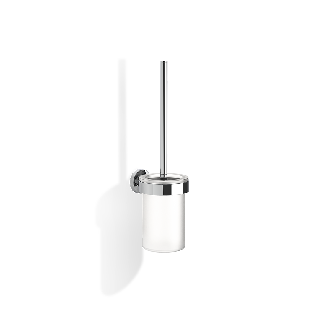 Decor Walther Basic BA WBG WC-Bürstengarnitur Chrom Wandmontage Glas